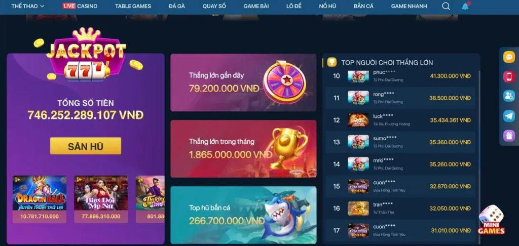 Hướng dẫn nhận khuyến mãi 77 ball hiện đang mở